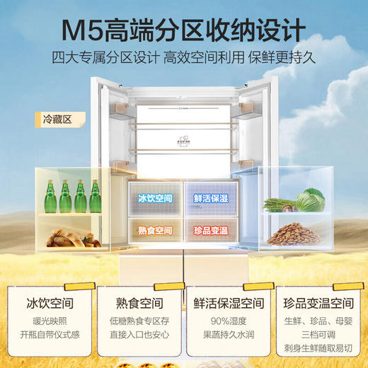 海尔（Haier）冰箱 BCD-512WGHMD1BWLU1 商品图11