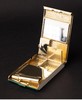 独角鹿西洋古董 1920年代美国出品Dunhill与Black, Starr & Frost联合设计装饰艺术风格14K黄金嵌珐琅打火机及多功能化妆盒套件 商品缩略图2