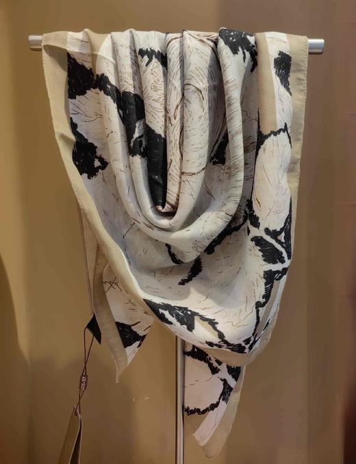 优品堂『花影摇曳2』90x90方巾 商品图8