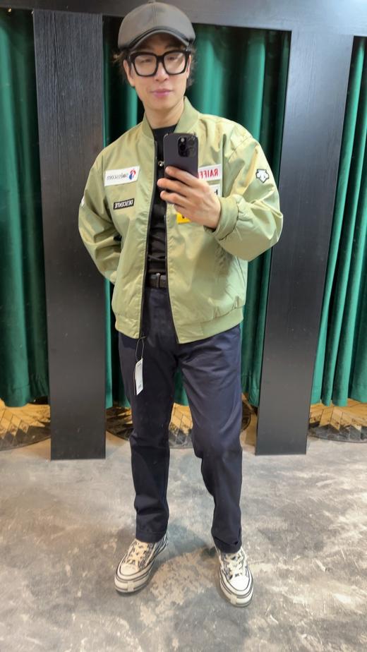 迪&桑&特 国家队 联名系列机能户外男女夹克风衣棒球服外套(波哥蕾姐都是绿色M 白色S) 商品图3