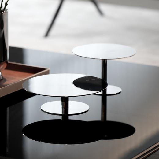 HD流光精抛不锈钢高脚点心盘 RESONG日诵家居 果盘 商品图3