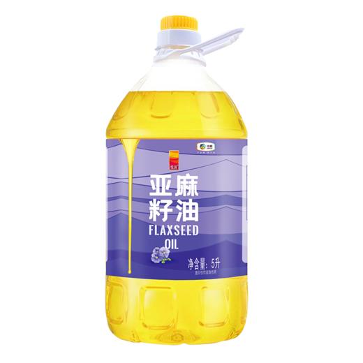 【自营】中粮悦润亚麻籽油5L 商品图0