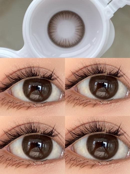 Kaylens半年抛·自然光啵（棕环）/黑眼光啵（黑环）·14.2mm中等着色 商品图1