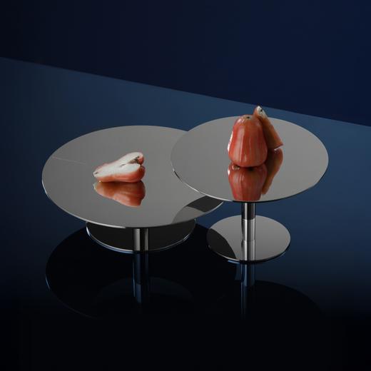 HD流光精抛不锈钢高脚点心盘 RESONG日诵家居 果盘 商品图5