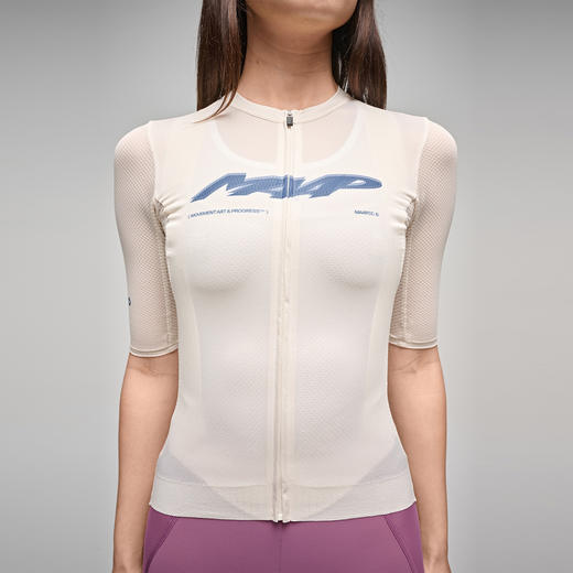 MAAP 女士 Blaze系列 Pro Air 3.0 香草白 短袖骑行服 商品图2