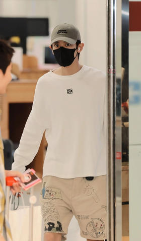 男女同款新款秋冬老罗圆领螺纹直筒打底T卫衣