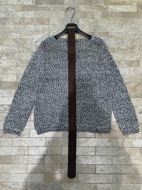 【门店同款】ENJOY秋季“光阴序语”点纱系腰带针织上衣 165804381