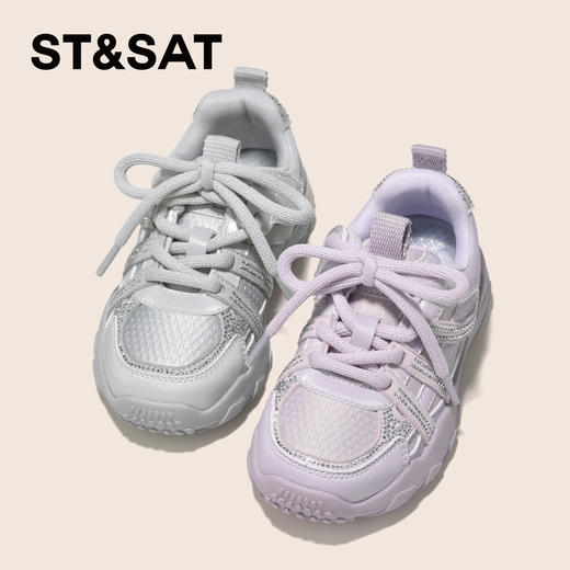 【童鞋】星期六时尚跑鞋女童运动鞋SSD3192UCU 商品图4