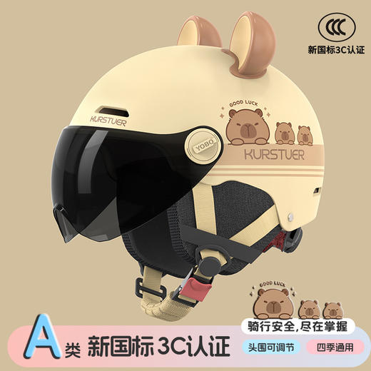 新国标3C认证头盔 电动车头盔秋新款电瓶车帽男士四季款通用 商品图12