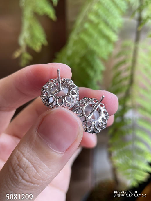 5081209，蛋面耳钉。具体价格微信咨询 商品图5