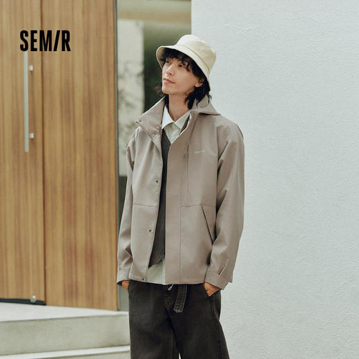 防护外套|商场同款森马XCNSPACE航天合作夹克情侣三防2025秋新款 商品图1