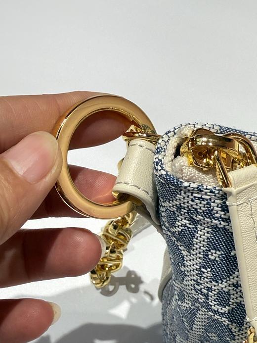 迪*奥新款老花色hobo腋下包 商品图12