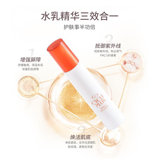 CyclePlus 菁龄 娜丽丝院线焕白全能乳清爽型 50g 商品图2