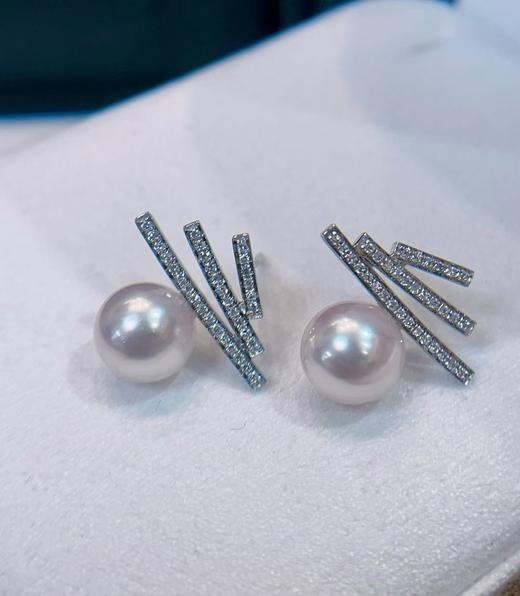 7.5-8mm akoya耳坠 商品图2