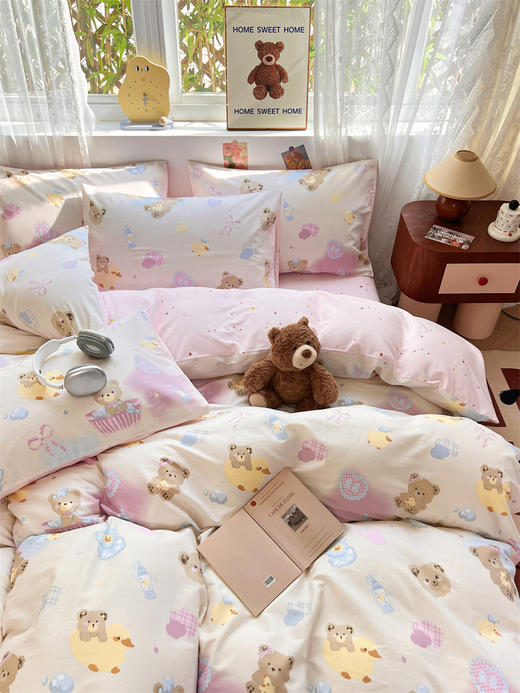 【YW】无忧购100%纯棉可爱卡通印花四件套（截单后3-5天发货) 商品图3