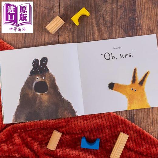 【中商原版】会分享的大熊 Natalia Shaloshvili Bear 英文原版 儿童绘本 亲子图画故事书 分享和坦诚表达感受的重要性 进口书 商品图2