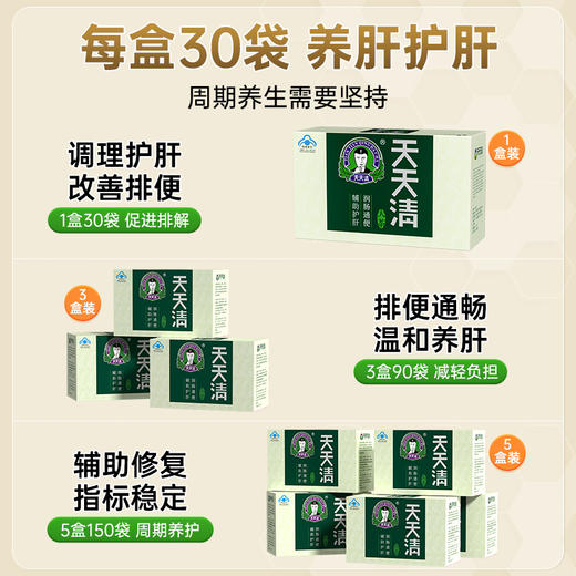 单盒秒杀81【天天清大茶 2g/袋*30袋 】爱肝护肝 润肠通便 商品图4