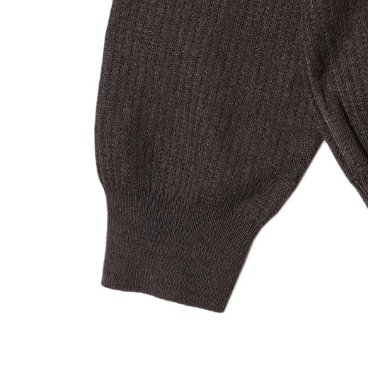 SDSA男士秋冬新款痞帅男装潮牌纯色polo翻领针织衫休闲百搭毛衣 商品图3