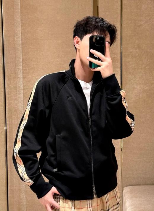 男款格纹立领外套007 商品图3