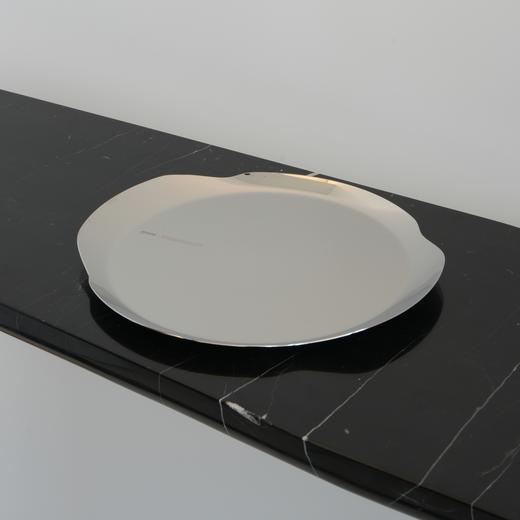 HD流光精抛不锈钢提手圆托盘 RESONG日诵家居 商品图3