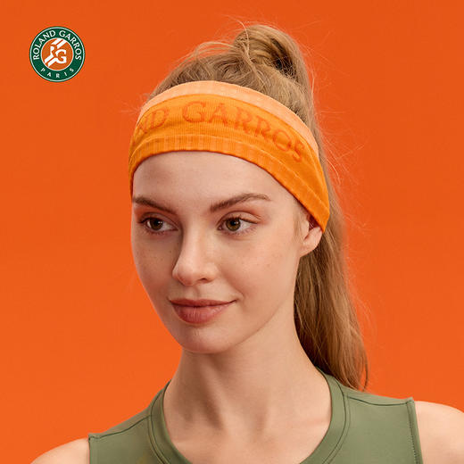 罗兰加洛斯法网运动发带网球吸汗头带束发带2025新款护额跑步健身 商品图1