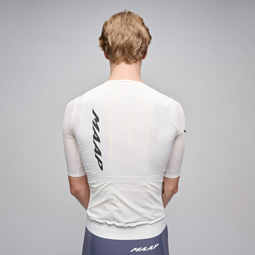 MAAP 男士 Emerge Jersey 秋雾白 短袖骑行服 商品图1