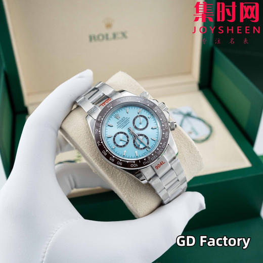 亲民版 劳力士宇宙计型 包边陶瓷圈 新款迪通拿系列 冰蓝迪 男士腕表 商品图4