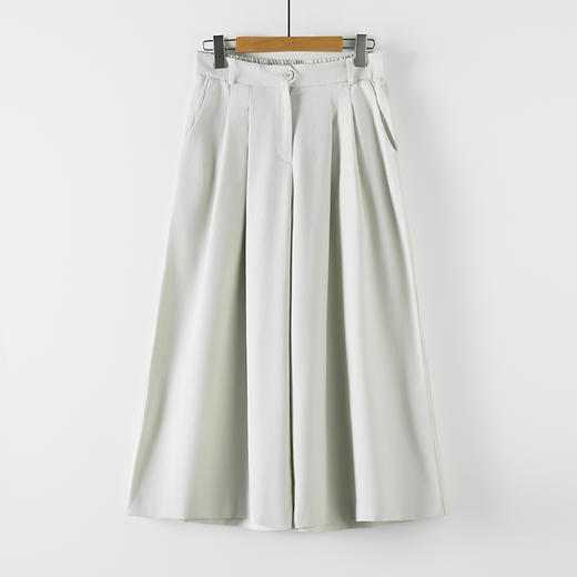 weyo新款百搭女百褶休闲宽松舒适通勤阔腿裤880072 商品图4