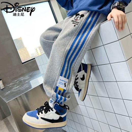 迪士尼男童裤子春秋外穿2025新款儿童户外登山裤男大童运动裤春季 商品图1