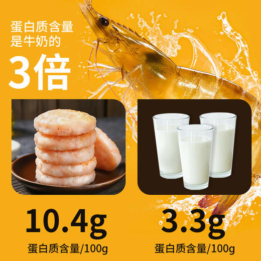 韶州府杏鲍菇鲜虾饼-源自粤北高山甄选，纯净配方、健康安心，冷链配送！ 商品图3