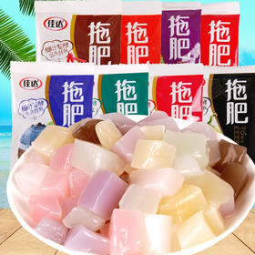 佳达拖肥椰果肉怀旧零食8090后怀旧椰果粒果冻休闲零食小包装