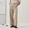 谜底直筒裤长裤2025年冬季新品显瘦厚实挺括复古包容女254MK1477 商品缩略图0