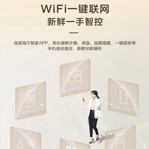 海尔（Haier）冰箱 BCD-512WGHMD1BWLU1 商品图7