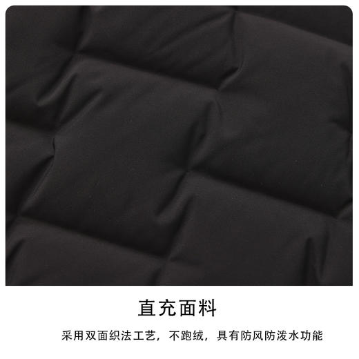 【直充面料】BOW-110A PROSIMON高尔夫男款秋季简约运动风羽绒马甲 商品图2