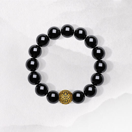 周六福5d硬金定价黄金手绳男款钱币通手串旗舰店送男友礼七夕礼物 商品图3