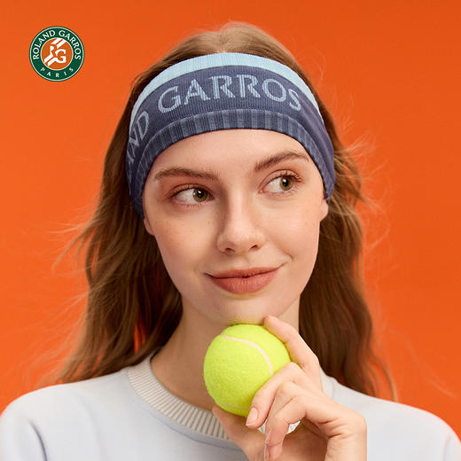 罗兰加洛斯法网运动发带网球吸汗头带束发带2025新款护额跑步健身 商品图4