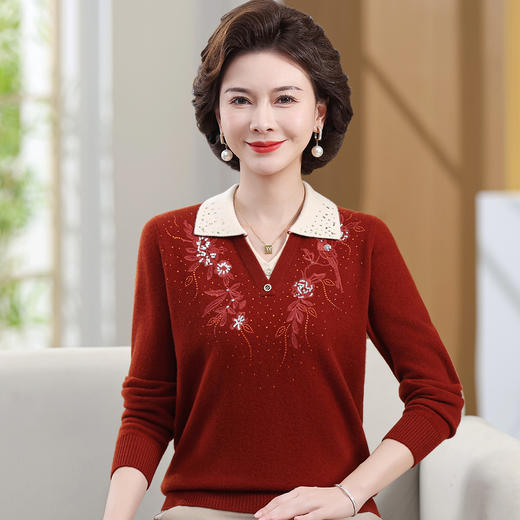 W087-58116-165-278妈妈装秋 商品图2