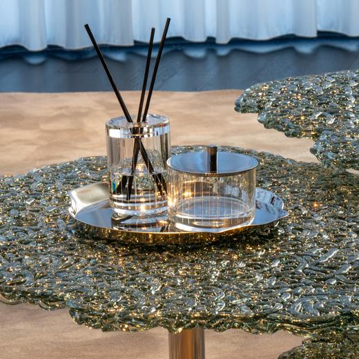 HD流光精抛不锈钢提手圆托盘 RESONG日诵家居 商品图8