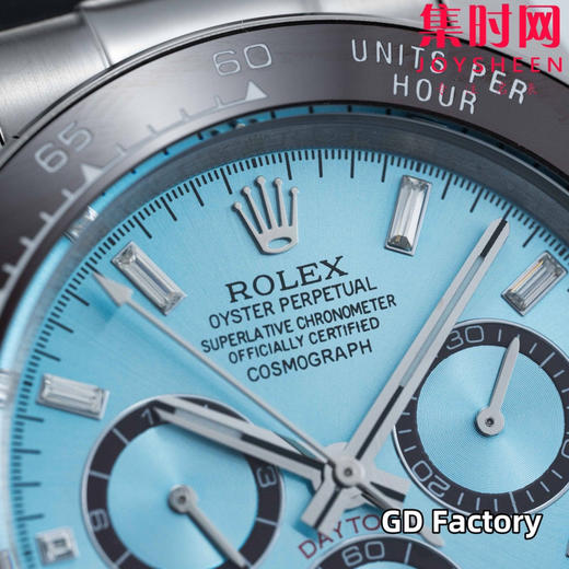 亲民版 劳力士宇宙计型 包边陶瓷圈 新款迪通拿系列 冰蓝迪 男士腕表 商品图5