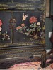 【已售】独角鹿西洋古董 19世纪末中国出品东方花鸟主题黑漆描金百宝嵌边柜 商品缩略图5