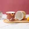 日本M***arimekko男女同款下午茶牛奶情侣咖啡杯高级陶瓷杯套装 商品缩略图7