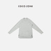 刘一一&COCOZONE圆领擦肩袖圆摆设计前短后长简约打底衫23C19491 商品缩略图0