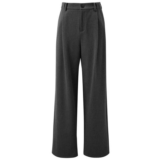 三彩2025冬季新款高级感松弛懒人裤休闲长裤宽松直筒裤垂感M 商品图4