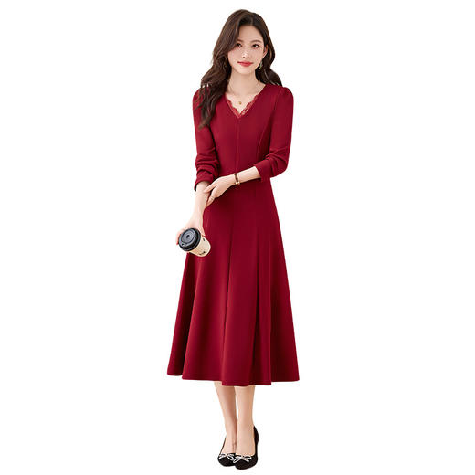 HR ZRX5657气质时尚潮流法式连衣裙 商品图4