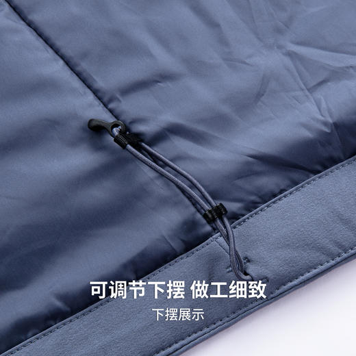 圣得西男士轻商务立领休闲棉服2025秋季新款合体版型简约百搭外套 商品图9