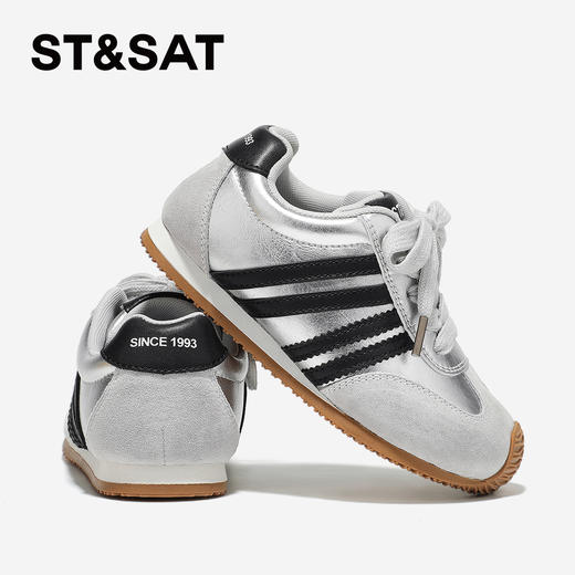 【童鞋】星期六轻便跑步校园舒适男女童德训鞋SSD3192UB6 商品图9