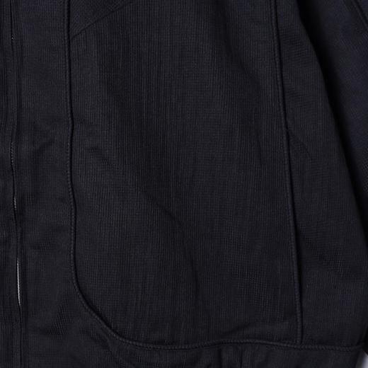 53066SDSA男士秋冬新款痞帅男装纯色假两件立领连帽夹克休闲宽松外套 商品图3