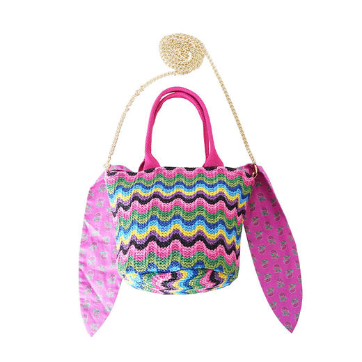 HUJI祤集Shumai手提斜挎包RAVINE编织系列 商品图0