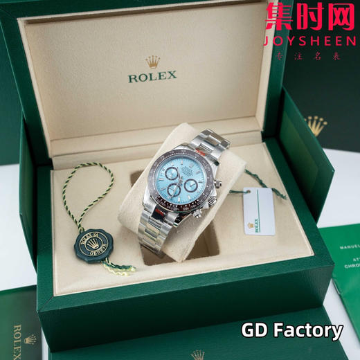 亲民版 劳力士宇宙计型 包边陶瓷圈 新款迪通拿系列 冰蓝迪 男士腕表 商品图2