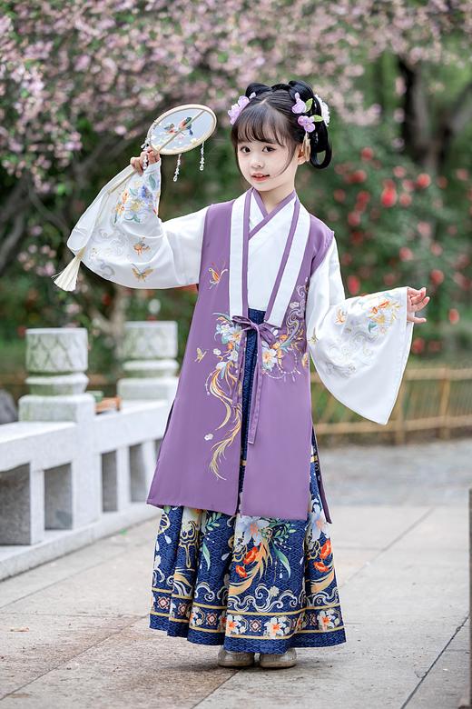 【苏城纪】清仓特价款童装汉服- 明兰三件套 商品图1